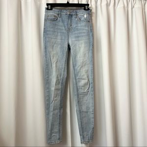 Wild Fable Light Blue High Rise Skinny Jeans Size 0